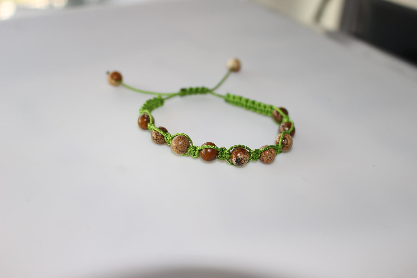 Green Picture Jasper Bracelet