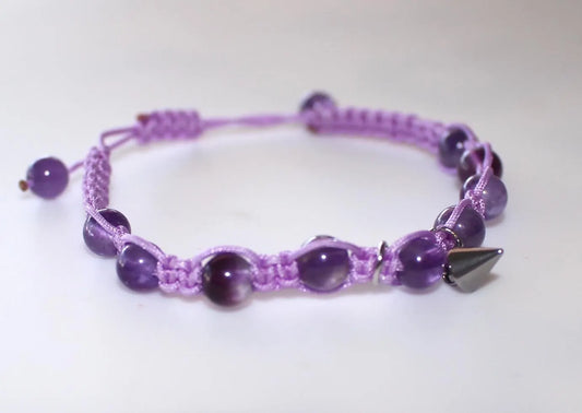 Purple Amethyst Bracelet