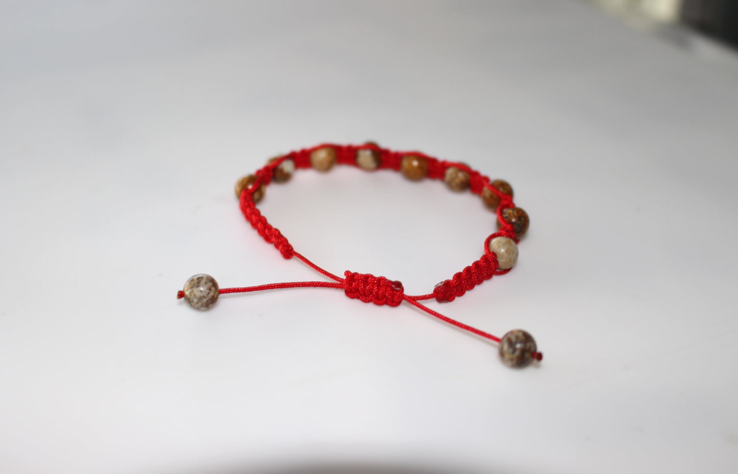 Red Picture Jasper Bracelet