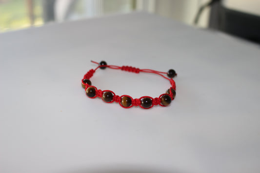 Red Tigers Eye Bracelet